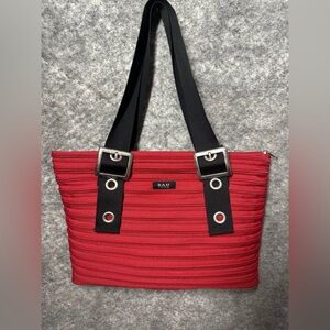 Original Bam Bag Purse Red Crossbody Every Day Travel Work